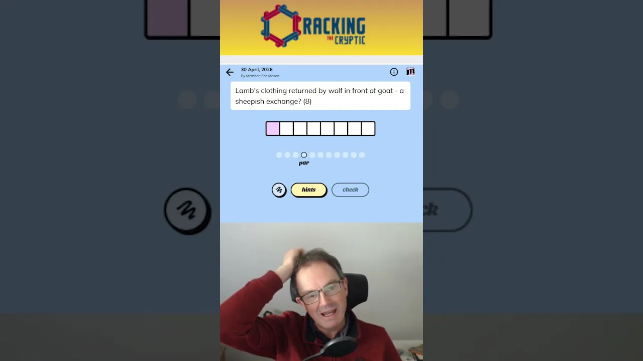 MinuteCryptic in a Minute - 30 April 2026 - FOUR!?!