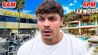 AB bangs gym & gets faded in Hollywood!