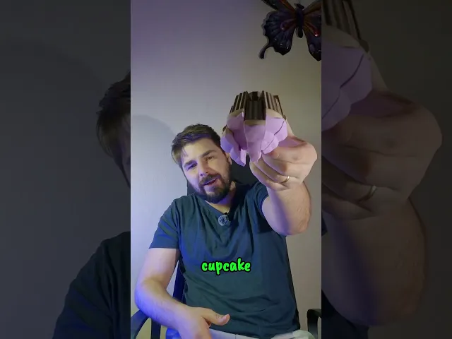 Cupcake Gravity Fidget Toy – Sliding Interlocking Design video thumbnail