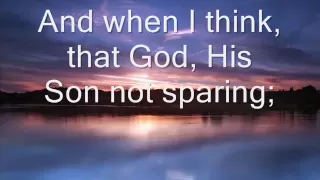 how great thou art with lyrics performed by chris rice