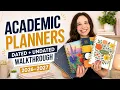 2026-2027 Academic Planner Walkthrough Dated Undated Student Planner Overview