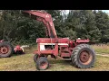 We bought a International 1066 Hydro with a loader Rare Tractor