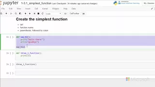 27 Python Beginner Strings and Functions - Create a Simple Function