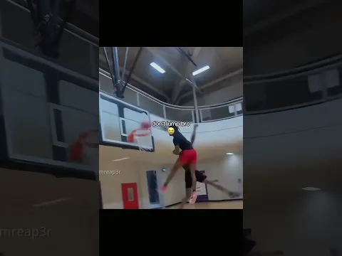 Ended bro's career with that dunk 😭 #basketball