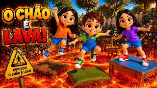 O CHÃO É LAVA - THEO COMANDA