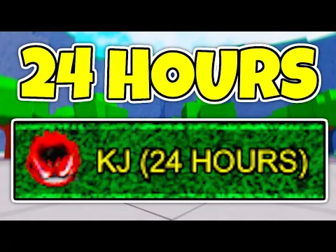 Download MP3 Final 24 HOURS With ADMIN KJ MOVESET.. (The Strongest Battlegrounds)