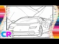 Lamborghini Aventador in the Coloring - Shine NCS Release
