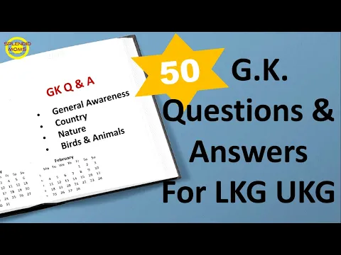 Download MP3 GK Question & Anweres for LKG,UKG Kids || 50 General Knowledge Question and Answers