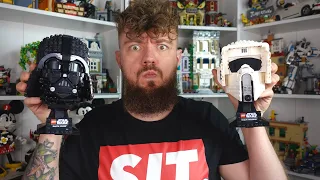 LEGO STAR WARS 75304 | 75305 | HEŁM DARTHA VADERA | HEŁM ZWIADOWCY SZTURMOWCÓW | RECENZJA