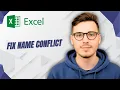 How to Fix Name Conflict in Excel 2026 Quick Guide