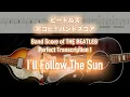Score / TAB : I'll Follow The Sun - The Beatles - guitar, bass, percussion