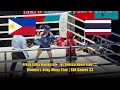 Muay Thai S16–40 Female 45kg: Islay Erika Bonagua (PHI) vs Anissa Noon-Ead (THA) – SEA Games 2025