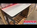Tresanti Aurora 47 Adjustable Height Desk at Costco LED Standing Desk with USB-C Drawer