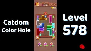 Catdom Color Hole Level 578 Screenshot