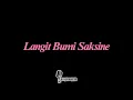 KARAOKE | Langit Bumi Saksine - Dini Kurnia feat. Mufly Key