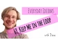 Learn English - Everyday Idioms Keep Me in the Loop