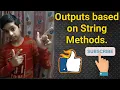 Outputs based on String Methods Class 10th ICSE Computer Applications Creative Dheeraj