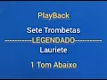 Download Lagu Sete Trombetas - Lauriete|PlayBack 1 Tom Abaixo(LEGENDADO)