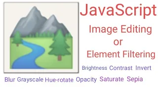 Image Editing in JavaScript Element Filtering JavaScript Block Editor Luminous Organisation