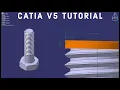 CATIA V5 Tutorial Beginner Hex Bolt