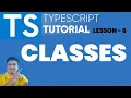 TypeScript Classes Tutorial for JavaScript Developers