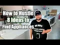 8 Ways to Find Appliances for a Flipping Side Hustle - How to Make Extra Money