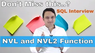 P Difference between NVL and NVL2 in oracle SQL Database - interview question