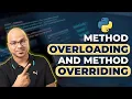 Python Tutorial for Beginners Method Overloading and Method Overriding