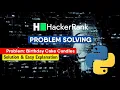 Birt ay Cake Candles How to solve competitive questions on HackerRank Session With Sumit