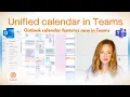 Boost Productivity Outlook Calendar Now in Teams