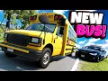 Download Lagu POLICE CHASE with a NEW School Bus Mod in BeamNG Drive Mods!