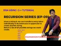 DSA Recursion C EP-09 Printing All Permutations With Change Case Digits