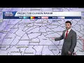 Hour-by-hour snow forecast