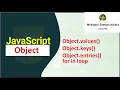 12 Object JavaScript JavaScript tutorial Semant Sir MultistarSemant mishra