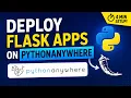 Host Deploy Your Python Flask App on PythonAnywhere for FREE