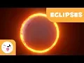Eclipses for kids - What an eclipse is and how many types there are