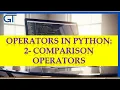 Lesson 20 - Operators in Python