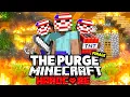 100 Players Simulate THE PURGE in Minecraft... FINALE!