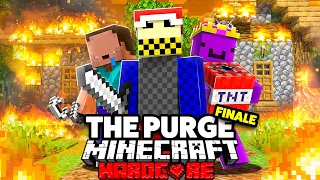 100 Players Simulate THE PURGE in Minecraft... FINALE!