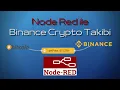 Node Red ile Binance Crypto Takibi