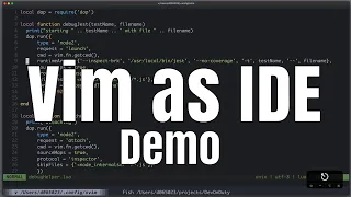 Vim as IDE Demo