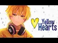 Download Lagu Nightcore - Yellow Hearts - Ant Saunders (Lyrics)