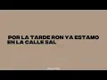 Bad Bunny & Los Pleneros de la Cresta - CAFé CON RON (Letra/Lyrics)