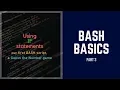 Linux Bash Scripting Basics - Part 3 IF statements