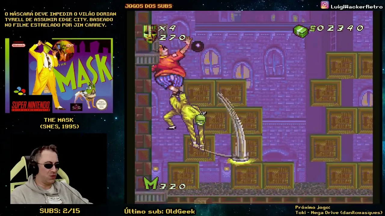 The Mask (SNES) - 3° Dia (Jogos dos Subs)