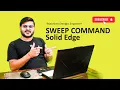 SWEEP COMMAND AND SWEEP Cut Command in Solid Edge
