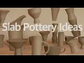Lagu Easy Slab Pottery Ideas (No Wheel Needed) | 판 작업으로 만드는 다양한 도자기 [마이포터리]