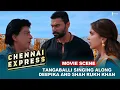Download Lagu Tangaballi Singing Along Deepika And Shah Rukh Khan  | Movie Scene | Chennai Express