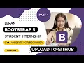 BOOTSTRAP 5 VEDIO 3 INTERNSHIP Upload project on Github