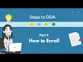 How to Enroll in DDA